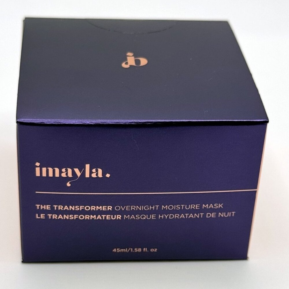 Imayla The Transformer Overnight Moisture Mask 45 mL / 1.58 fl. oz. Glass Jar